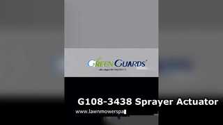 Привод G108-3438 подходит для опрыскивателя газона Toro Multi-Pro 1200/1250/5700-D.