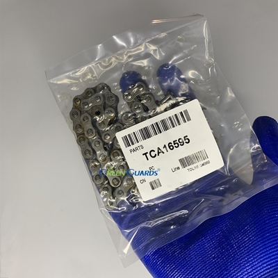 Части газонокосилки приковывают - задний ролик GTCA16595 приспосабливает прогулку Deere за косилкой зеленых цветов