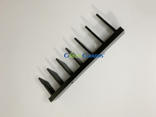 Части газонокосилки Скребчатый лезвие - 7 зубов GAET10644 Подходит для Deere Bunker Rake