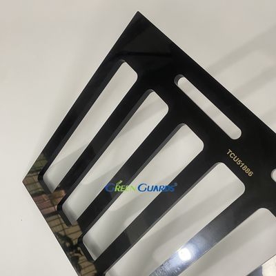 Держатель зубьев газонокосилки, 4 зуба внутри GTCU51886, подходит для аэраторов, установленных на тракторах John Deere