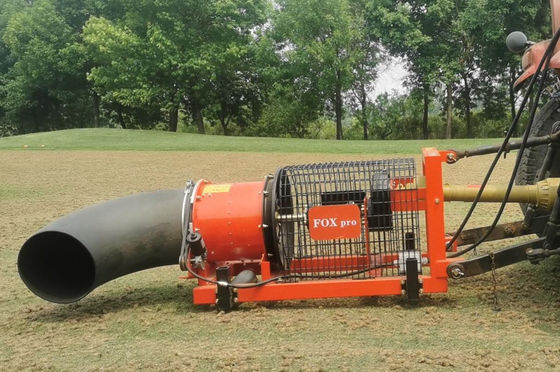 Воздуходувка управляемая трактором над 20HP, воздуходувка твердых частиц поля для гольфа OEM лист травы
