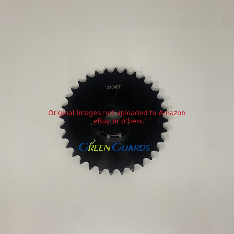 Запчасти для газонокосилок Двойная звездочка 32 зуба и 12 зубьев G210407 Подходит для разбрасывателей Millcreek 3100/3200 Turf Tiger